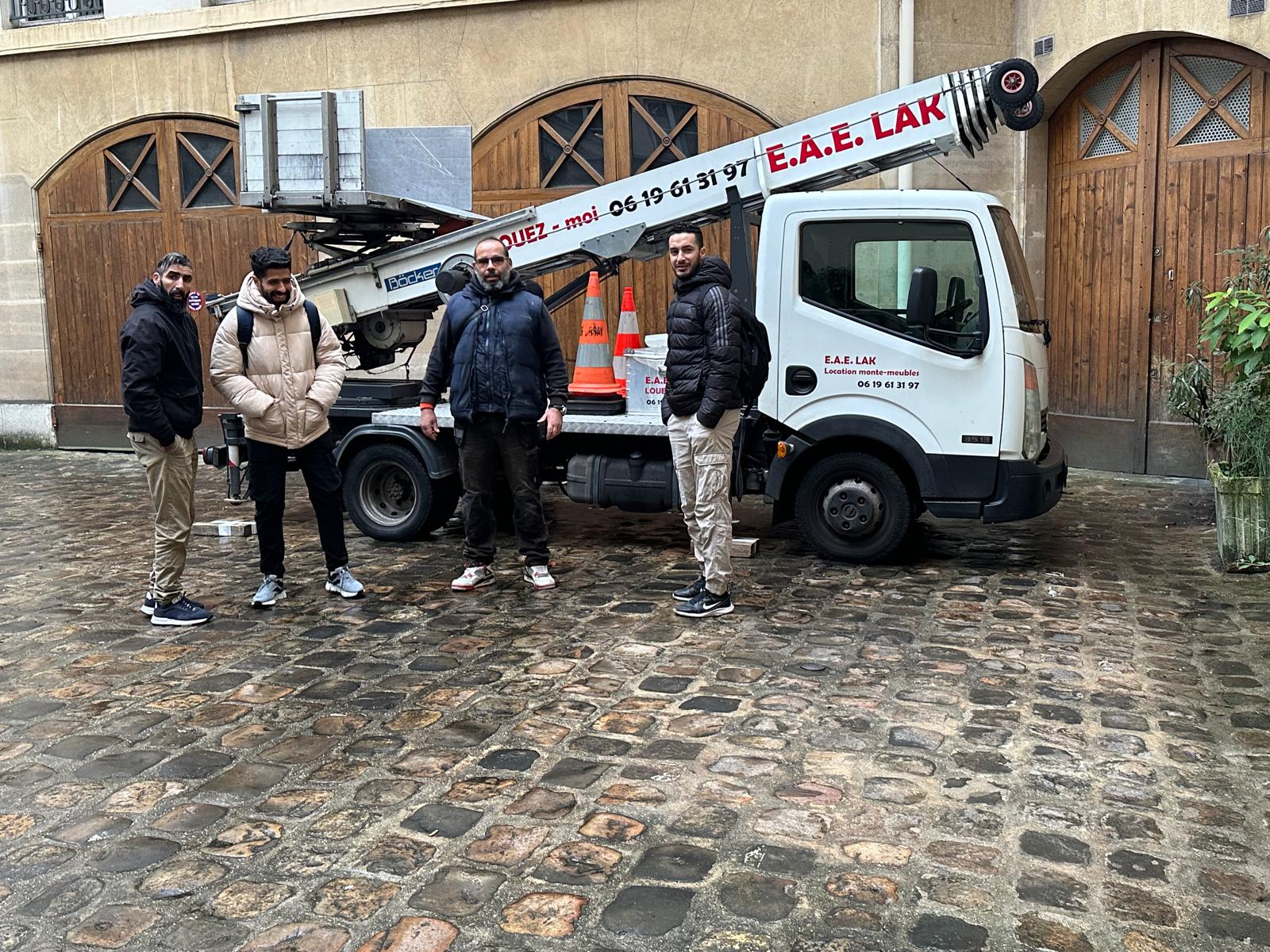 Notre flotte de véhicules en action