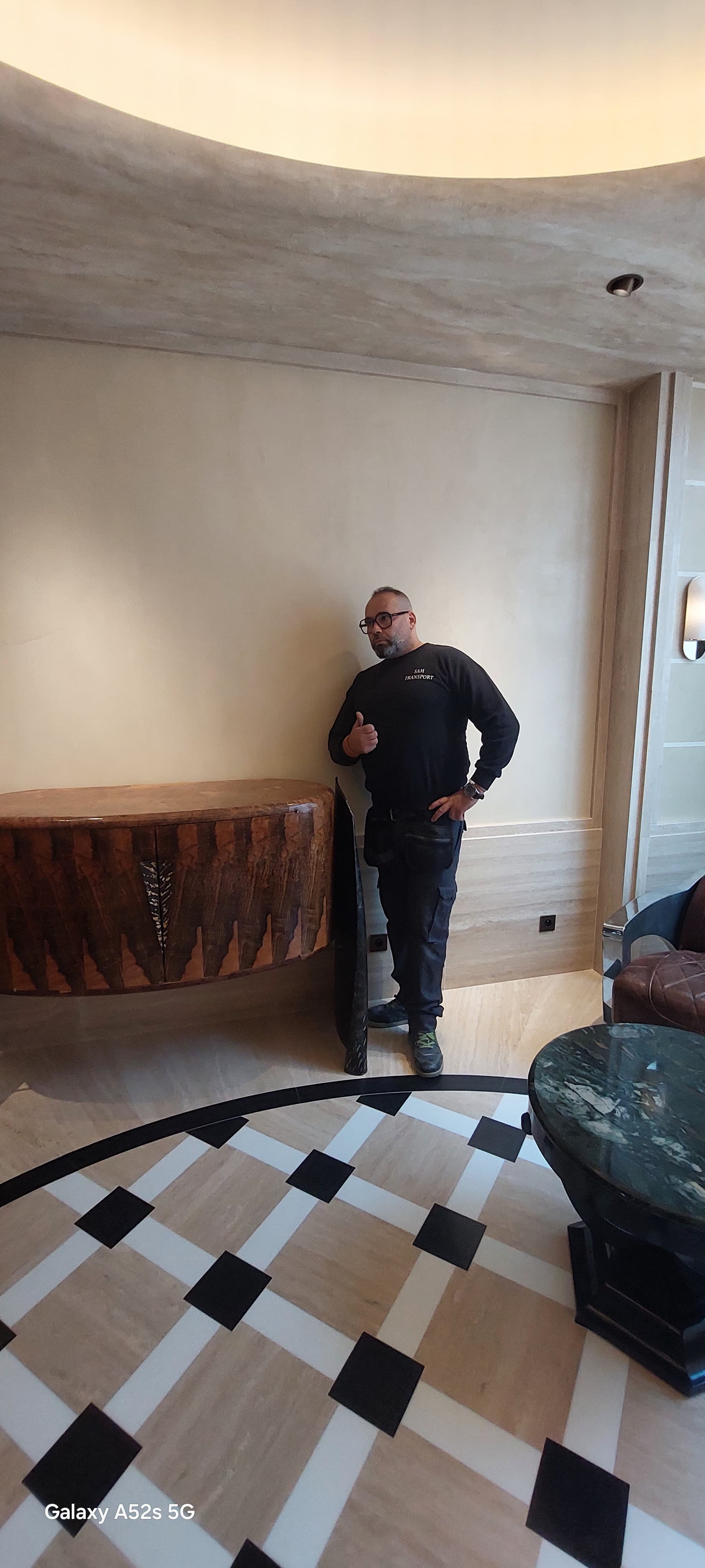 Chargement du mobilier en cours