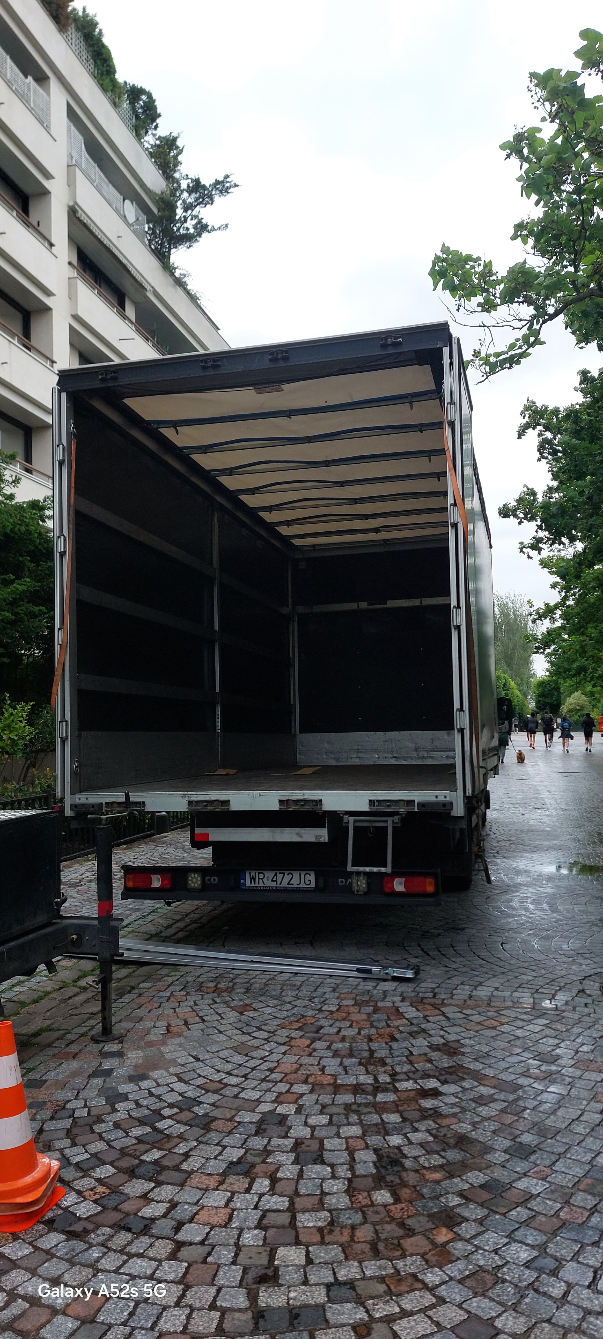 Transport d'équipements lourds